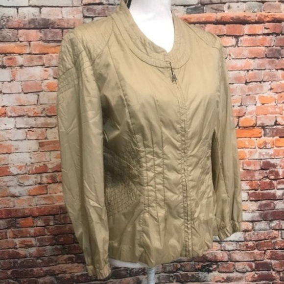 Elie Tahari | Jackets & Coats | Elie Tahari Nylon Lightweight Zip ...